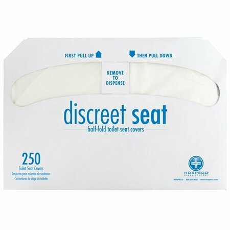 HOSPECO Hospeco Toilet Seat Covers Half-fold 5000/c, 5000PK DS-5000